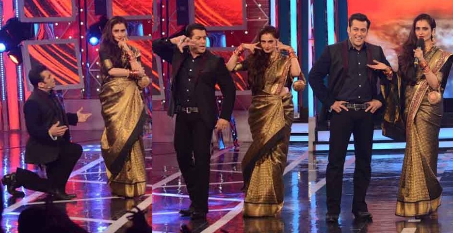 Salman Khan And Rekha Have A Gala Time On Bigg Boss 8! |Salman Khan|Movies