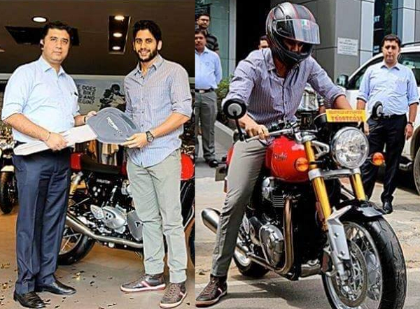 Naga Chaitanya buys Triumph's Thruxton R bike |Naga Chaitanya|Movies