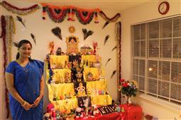 Navarathri Arrangement by Ayswaria Angeras in Charlotte,NC