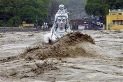Amidst Ganga’s Fury, Shiva Unruffled – Sits pretty in his water abode in New York,NY