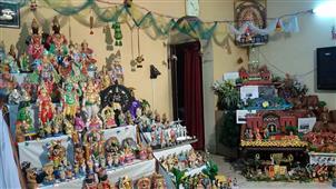 A Golu based on Forts in India in New York,NY