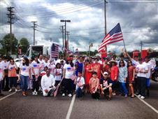 South Jersey Indians take part in 4th of July Parade in Jersey City,NJ