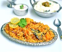 Hyderabadi Nawab style Veg DUM biryani recipe in New York,NY