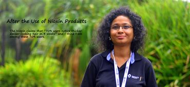 Results after using Nioxin products in New York,NY