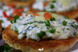 cheese onion rounds by thyme n cloves in New York,NY