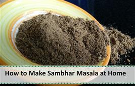 SAMBHAR MASALA AT HOME in New York,NY