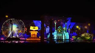 Exemplary décor lit up Sharjah light festival in New York,NY
