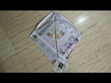 KITE WITH NEWSPAPER in New York,NY