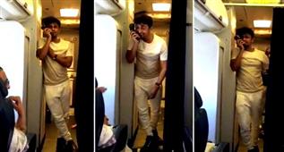 Sonu Nigam's mid-flight performance gets 5 air hostesses suspended! in New York,NY