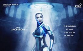 Amy Jackson’s new poster hints on her role in Rajinikanth starrer 2.0 in New York,NY