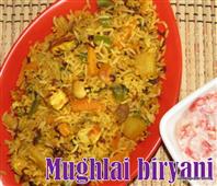 Mughalai Vegetable Biryani in New York,NY