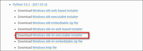 How to install python step 1