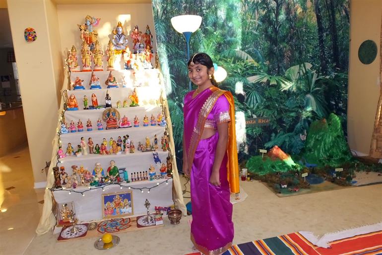 Sathvi's Golu! Photos in San Diego,ca