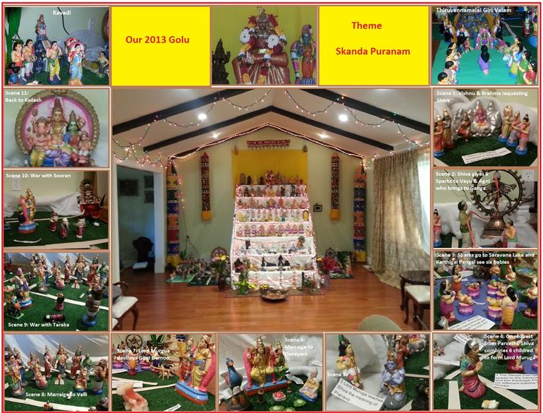 Navarathri Golu 2013 - Scenes from Skanda Puranam Photos in New York,ny