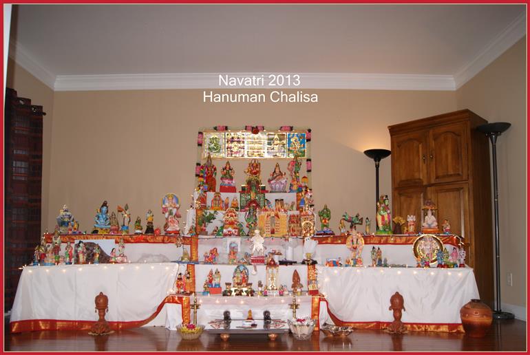 Navratri 2013 Hanuman Chalisa Photos in Cary,nc