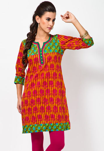 kurta for pear shaped body