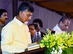The 64 Year Old Chandrababu Naidu Assumes Office As The Chief Minister For The Third Time But Is The First To Take Up The Post After The Newly Created The 64 Year Old Chandrababu Naidu Assumes Office As The Chief Minister For The Third Time But Is The First To Take Up The Post After The Newly Created