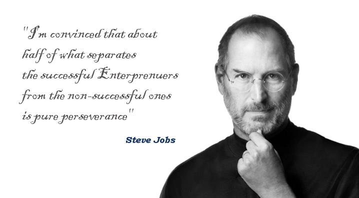 Steve Jobs on Perseverance and Focus