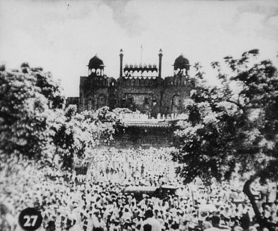 India's first Independence day celebrations