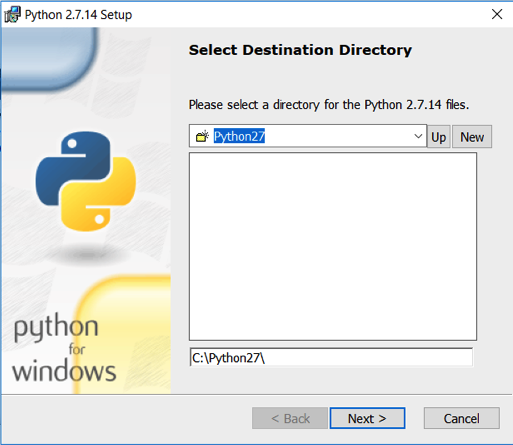 How to install python 2 step 1