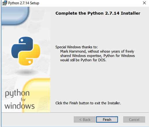 How to install python 2 step 2
