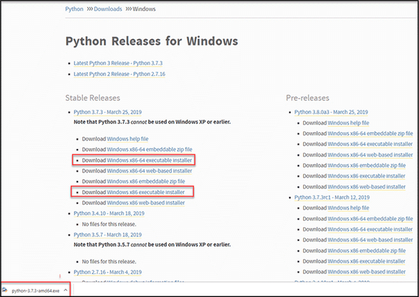 How to install python 3 step 1