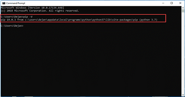How to install python 3 step 3